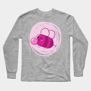 Bumble Bee Happy Gum Bug Long Sleeve T-Shirt